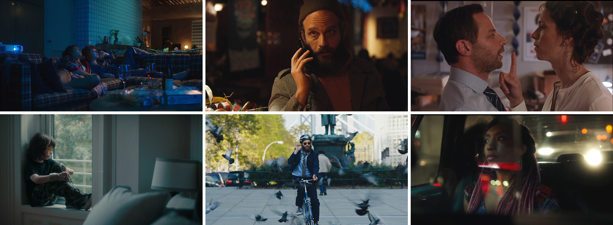Frame Grabs from HBO show - High Maintenance