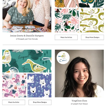 Featured in Spoonflower Magazine Summer 2020