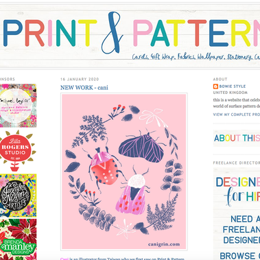 Print & Pattern cani 2020