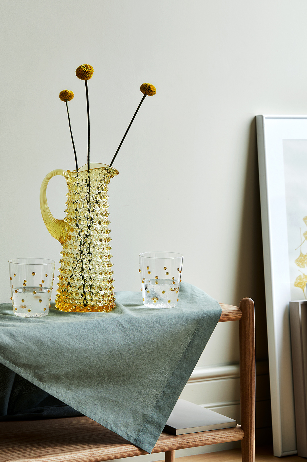 Lifestyle product photography for interiors retailer Roullier White in collaboration with interior design studio Daint. Shot by London based food and tableware photographer Lol Johnson. Styled by Angela Rush.