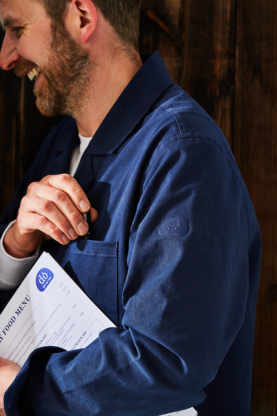 Generic lifestyle imagery of  floor staff uniforms for Hilton in-house eatery Do Deli. Photography by London based food and lifestyle photographer Lol Johnson. 