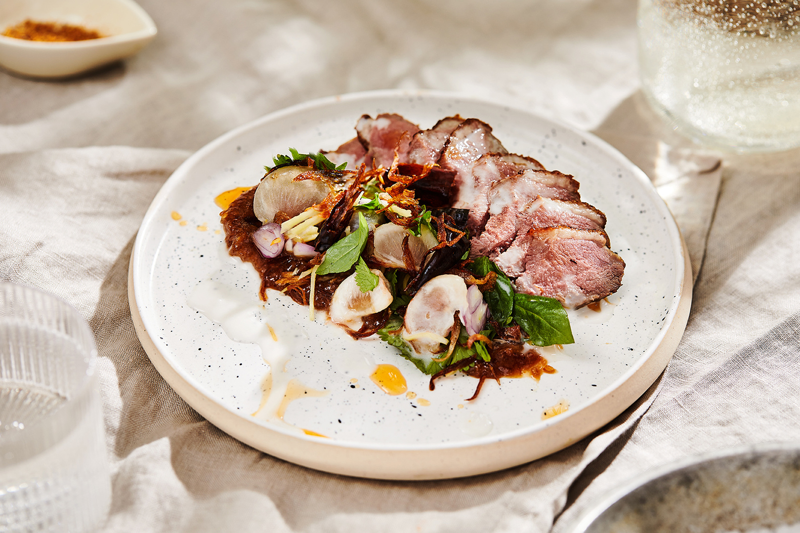 Recipes concepts by consultant Thai chef Jane Alty for a residency at Soneva resorts. Shot by London based food photographer Lol Johnson. Food prep and styling by Jane Alty.