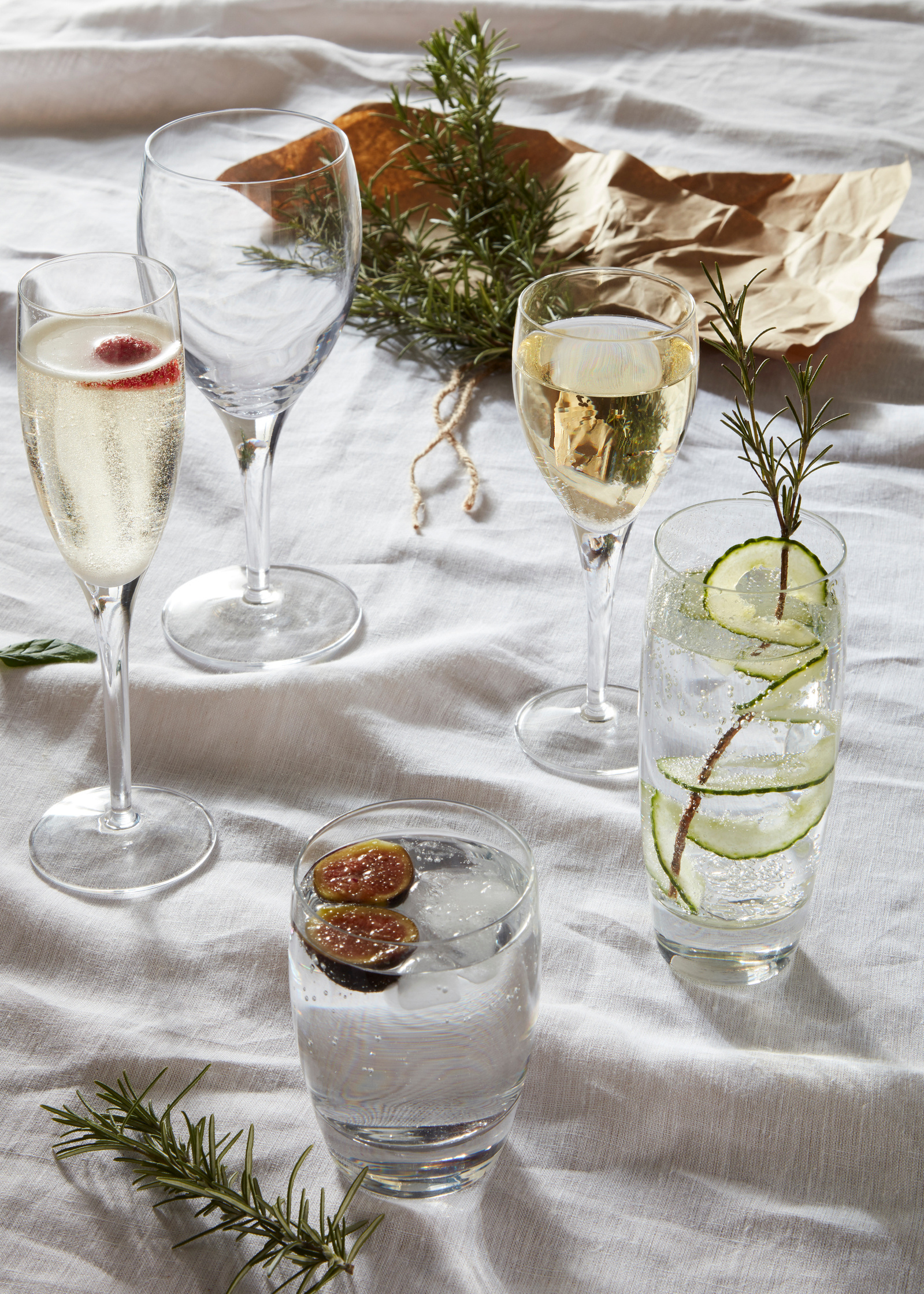 Glassware for John Lewis. Shot by south east London based food and product photographer Lol Johnson.