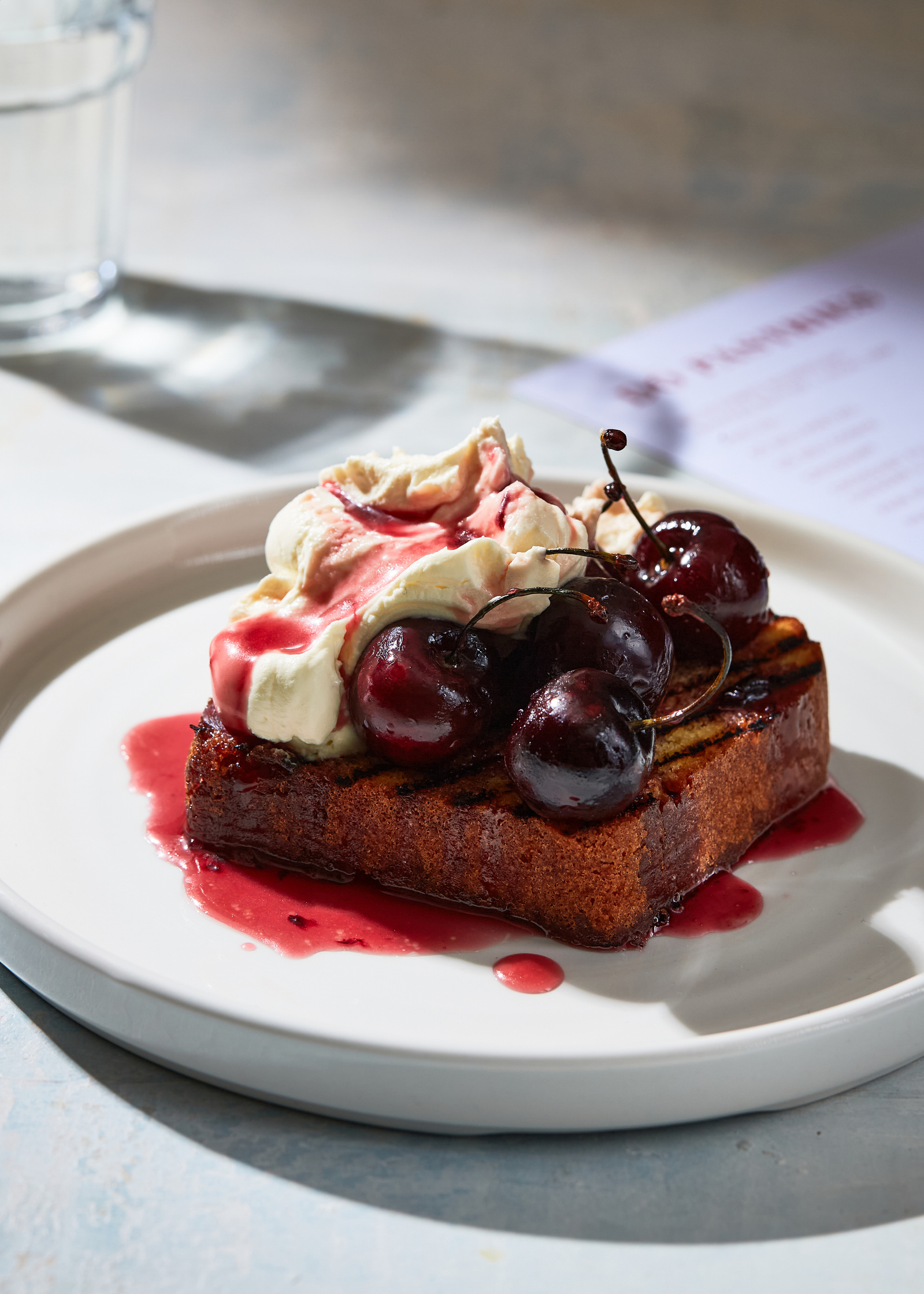 Still life photography of ricotta cake from Do Deli at Hilton by London based photographer Lol Johnson. Food styling by Iona Blackshaw. Recipe development by consultant chef Jane Alty.