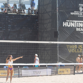 Sports event, volleyball tournament. 