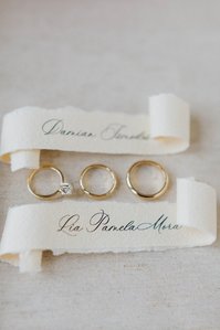 wedding rings stationery