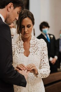 Wedding in church at Monopoli