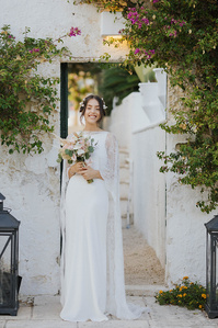 Masseria San Nicola wedding bride bouquet 