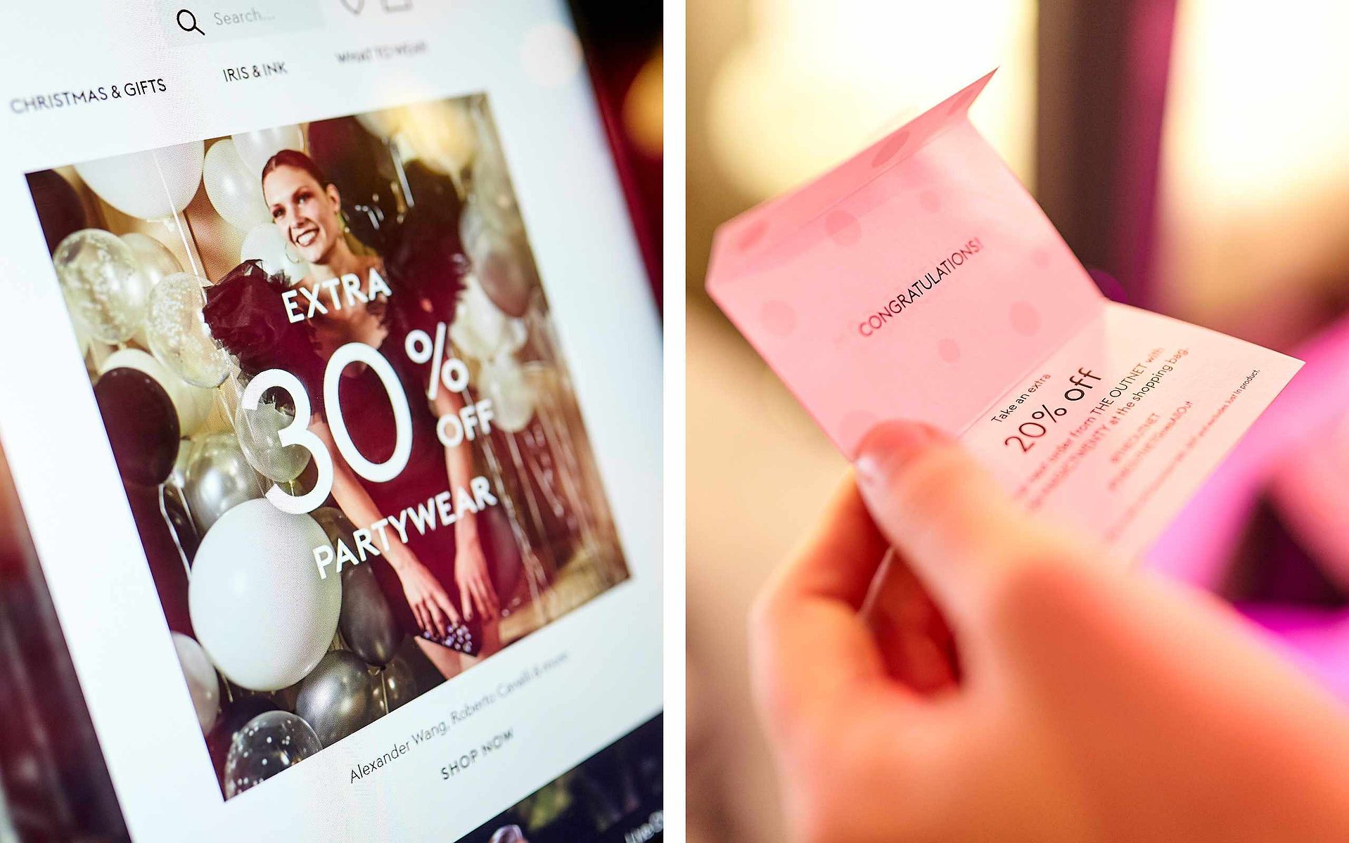 Refinery29 Christmas shopping brand engagement popup