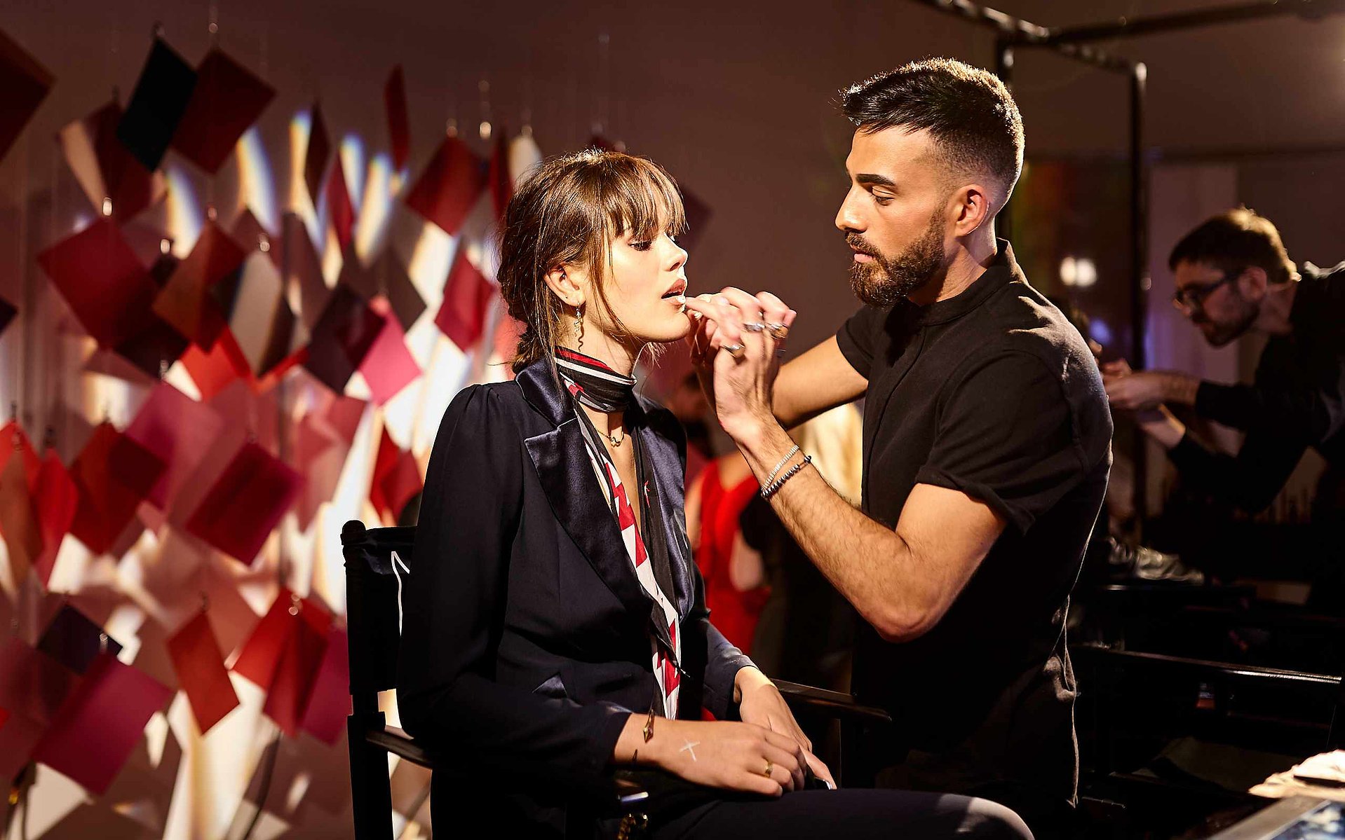 Brand engagement with on site NARS make-up artists