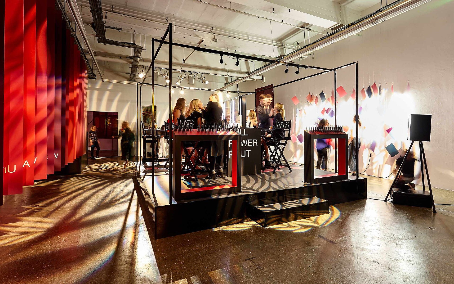 Refinery29 X NARS brand engagement event designed and produced by Perfect Cartel