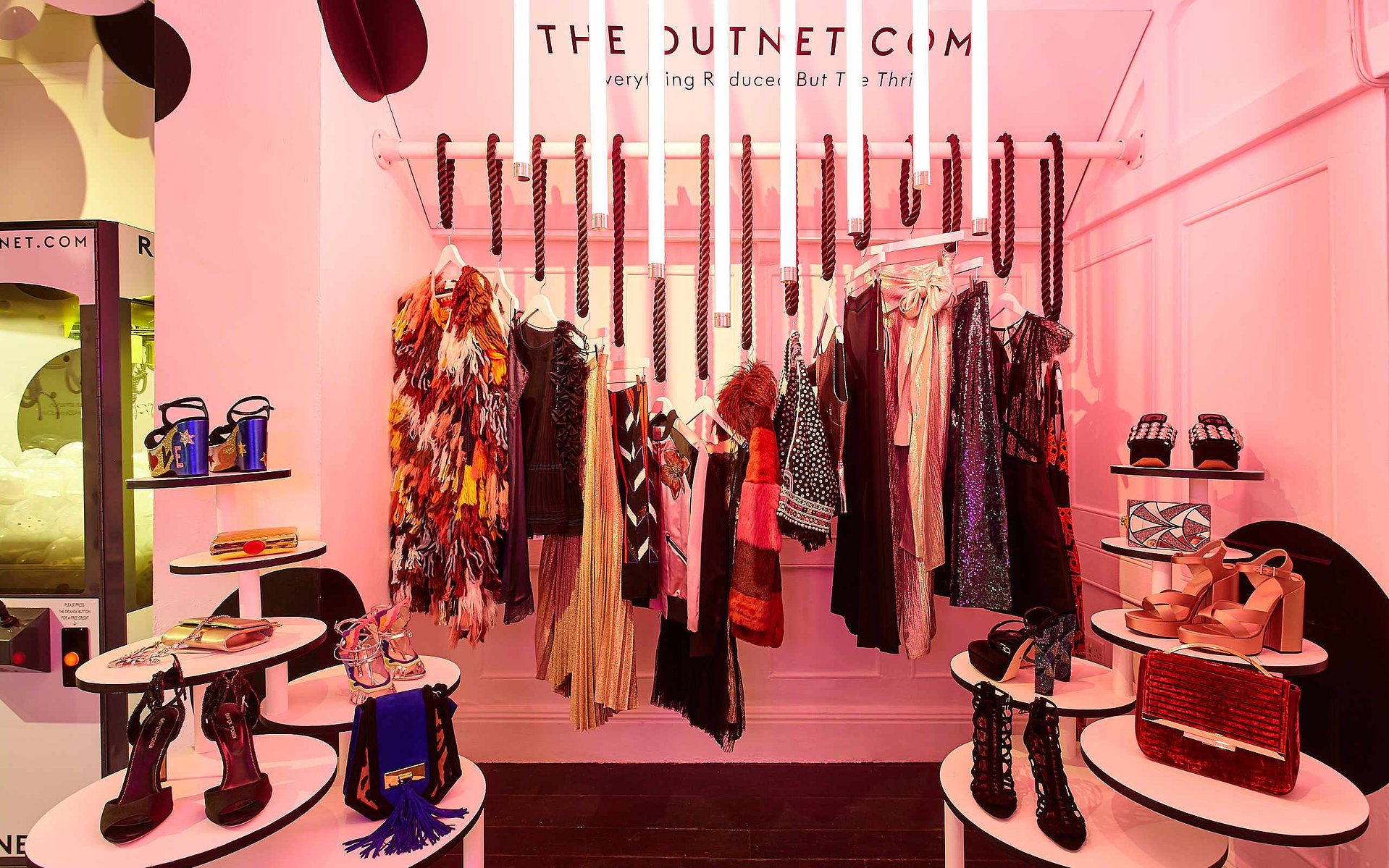 Refinery29 Christmas shopping brand engagement popup