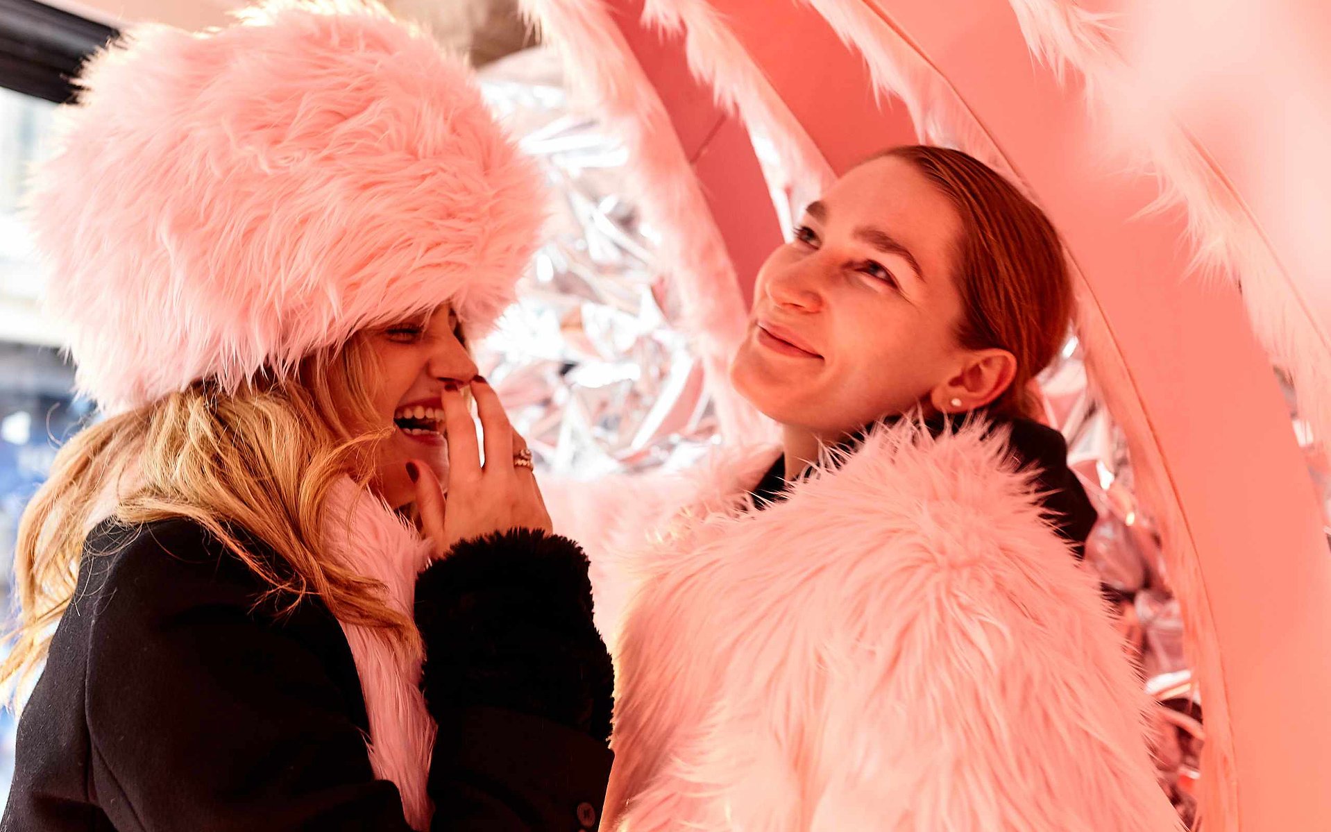 Refinery29 Christmas shopping brand engagement popup