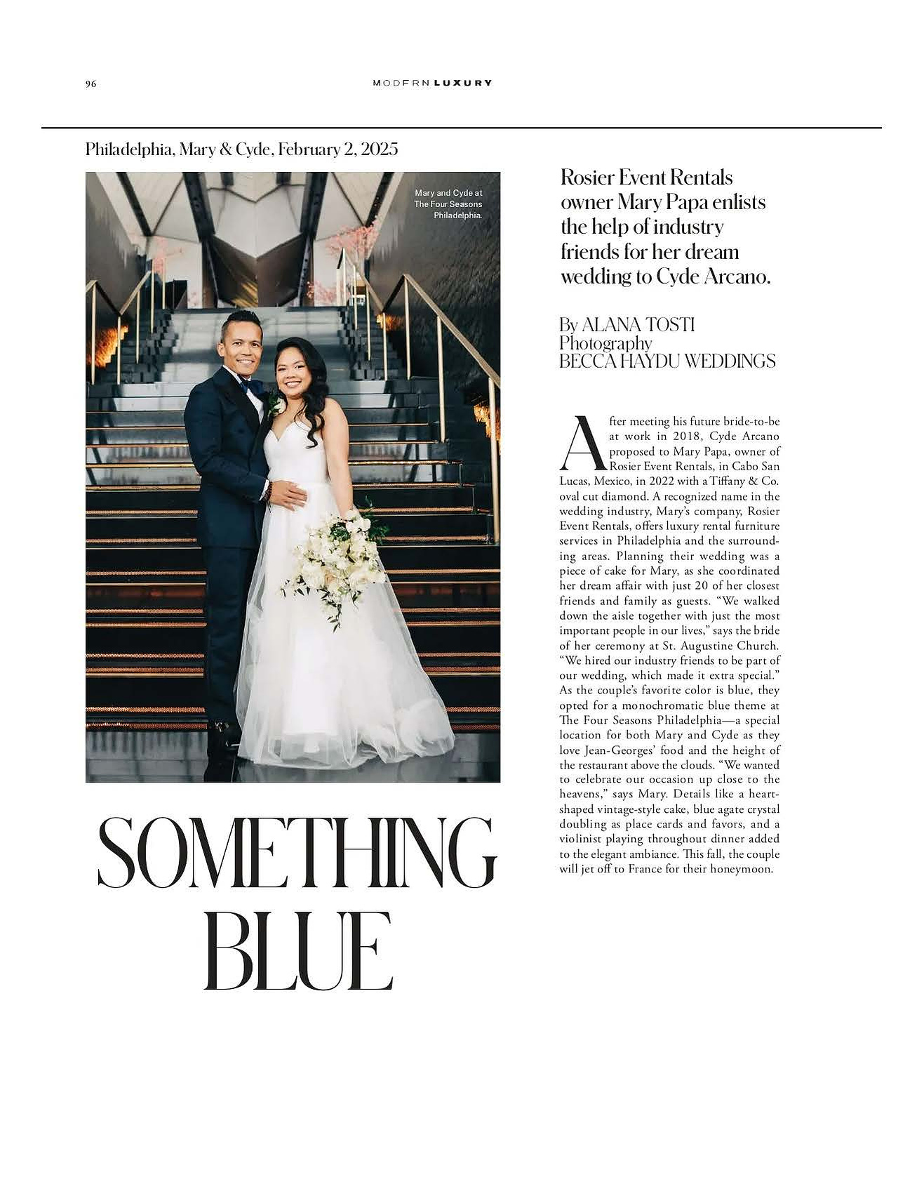 Modern Luxury Weddings Philadelphia