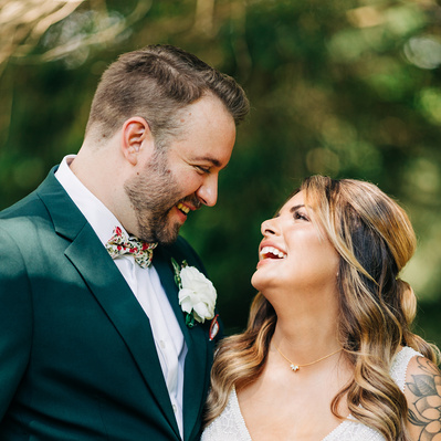 Pocono Pines Pennsylvania Boho Chic Wedding