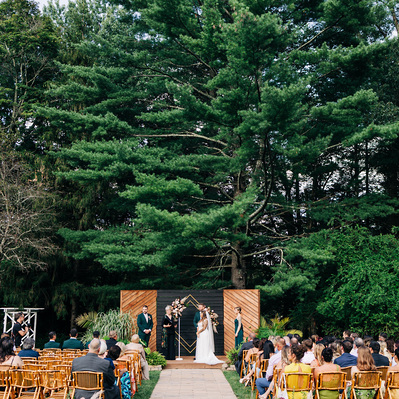 Pocono Pines Pennsylvania Boho Chic Wedding