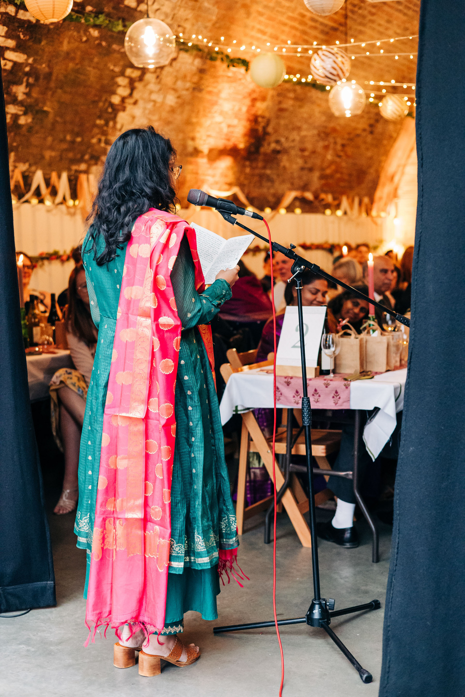 amp studios london wedding reception party dinner candid documentary wedding photography