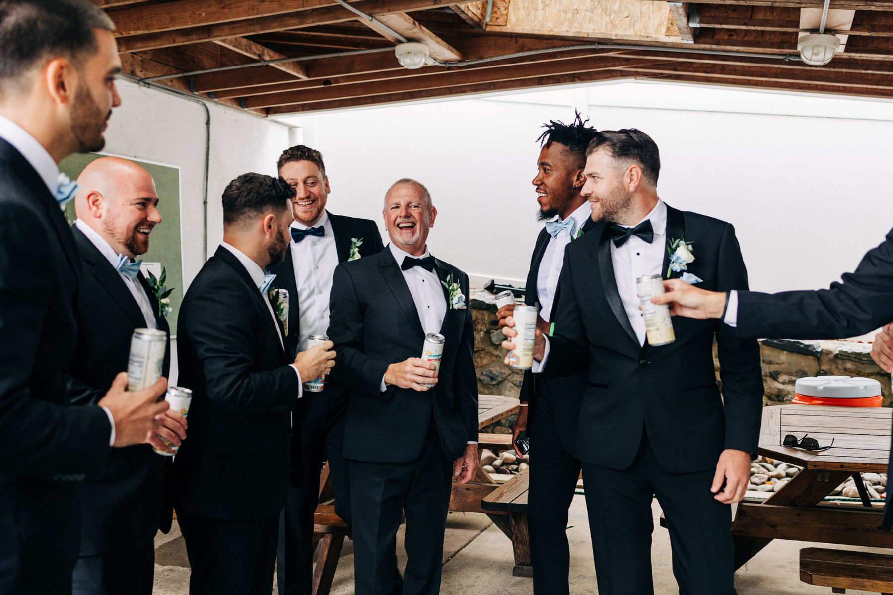 groom getting ready details at glenhardie country club wedding