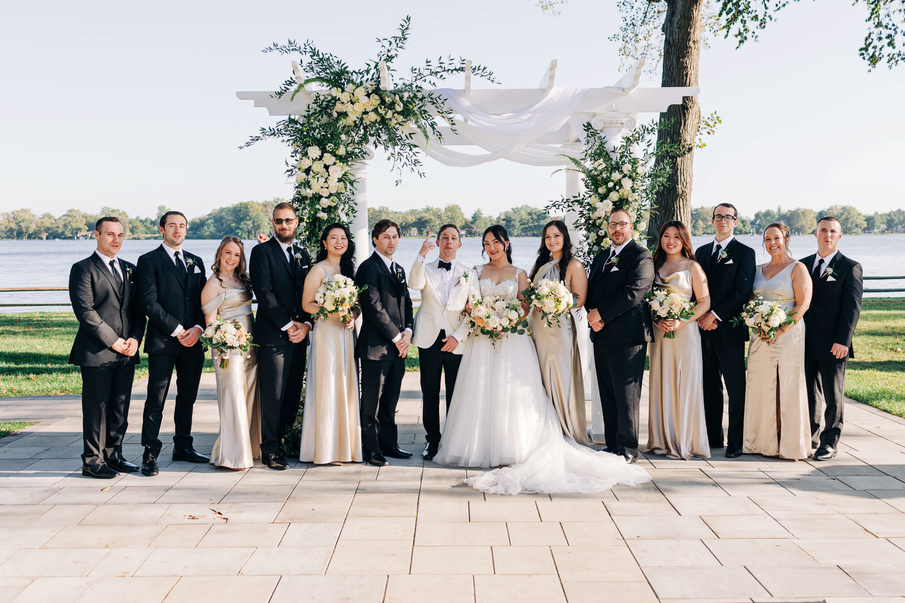 Pen Ryn Estate wedding at River's Edge Pavilion by Becca Haydu Philadelphia Wedding Photographer