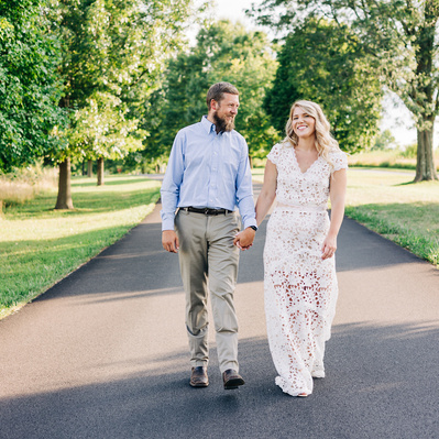Valley Forge PA Engagement Photoshoot