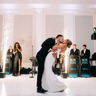 ballroom at ellis preserve finley catering wedding