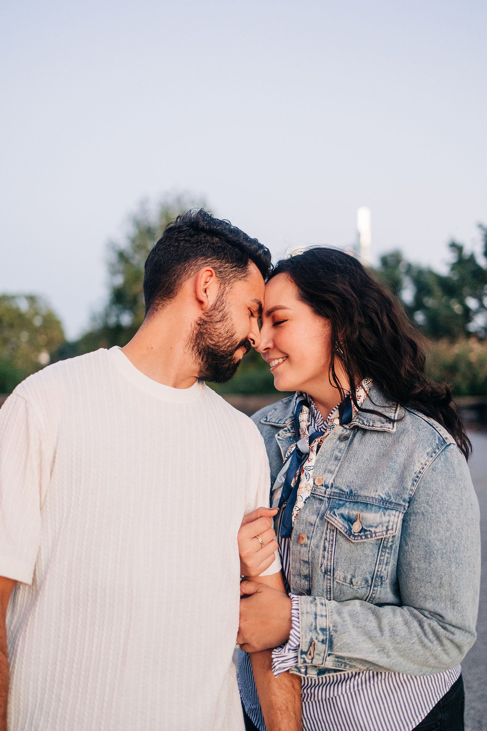 Philadelphia Museum of Art engagement photography