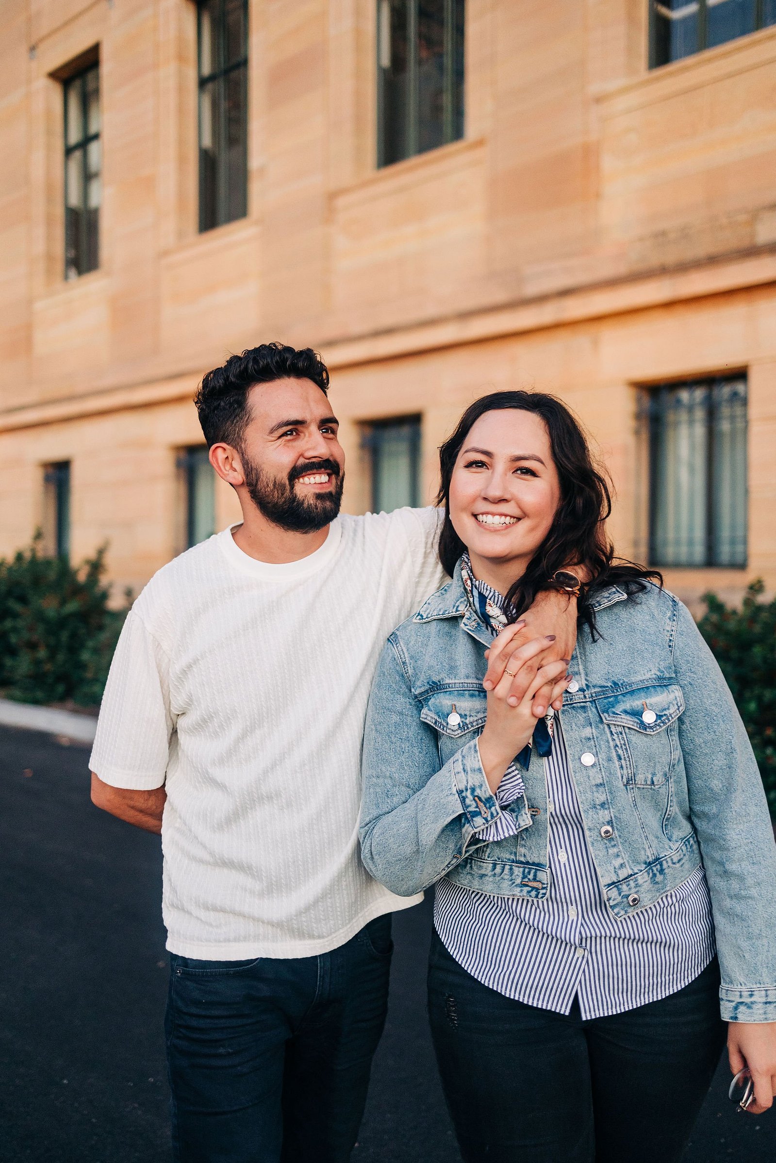 Philadelphia Museum of Art engagement photography