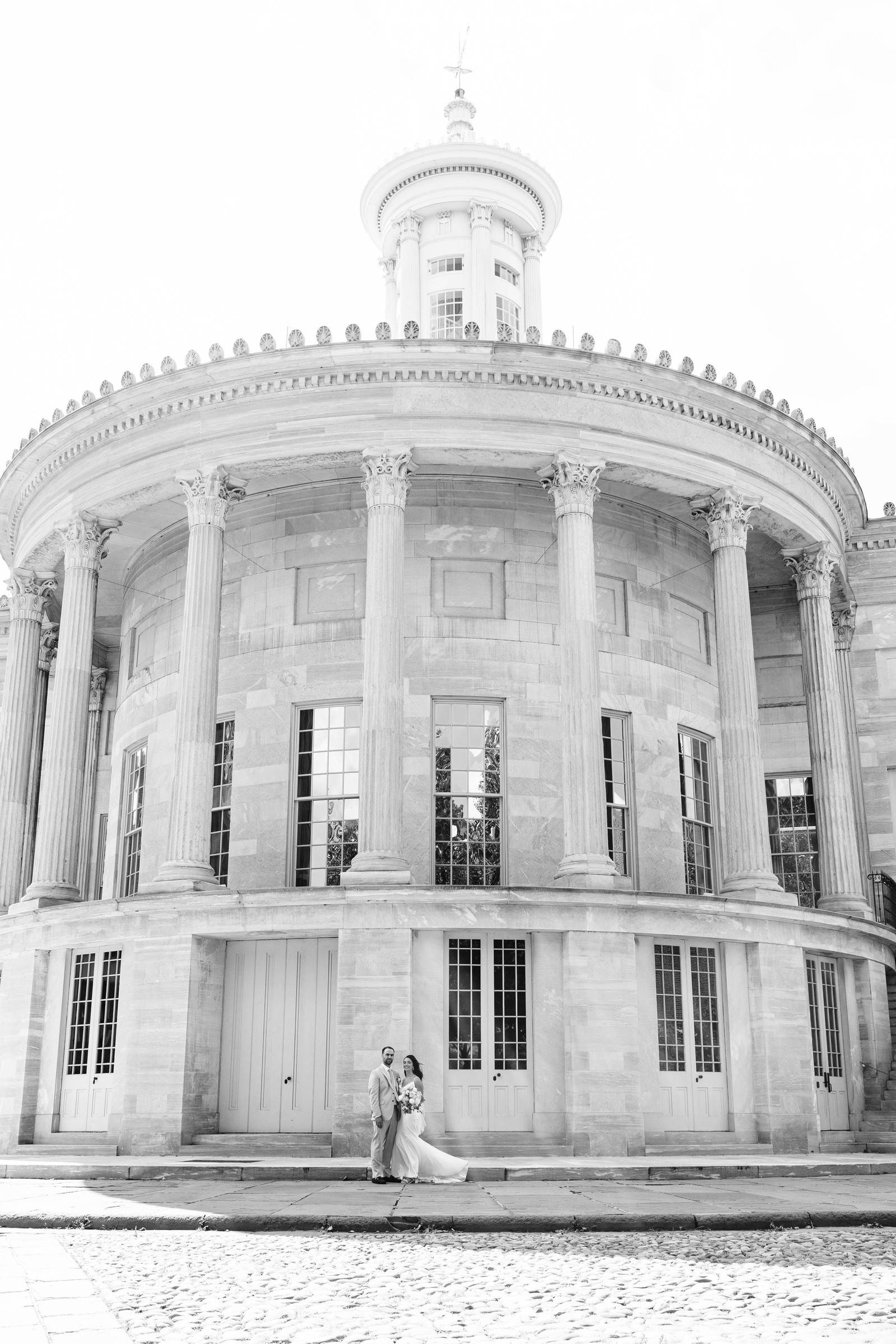 merchant's exchange building wedding photography
