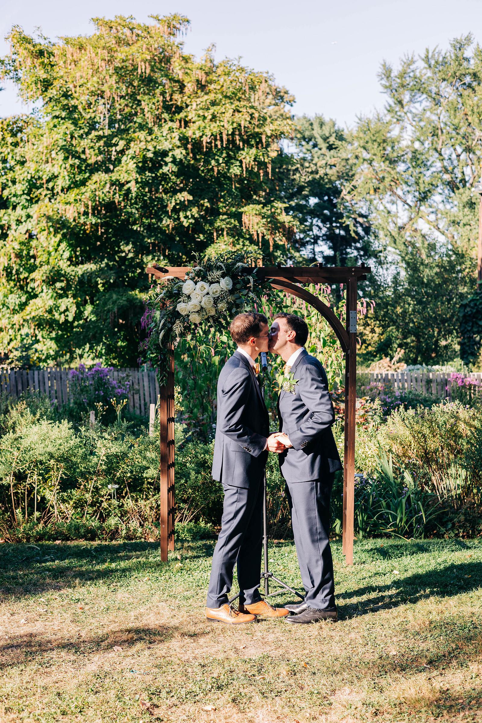 bartram's garden philadelphia lgbtq wedding photography