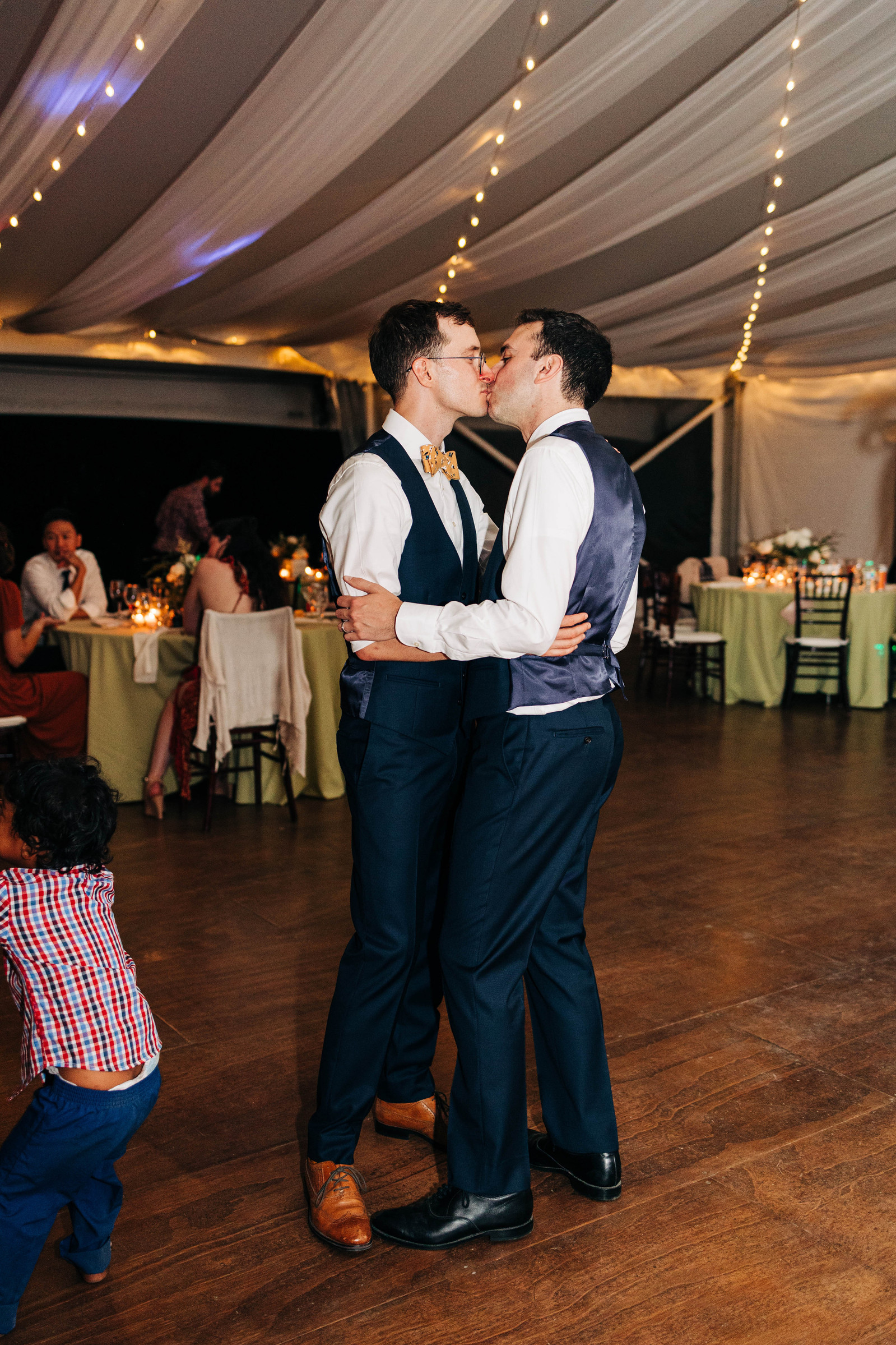 bartram's garden philadelphia lgbtq wedding reception photography