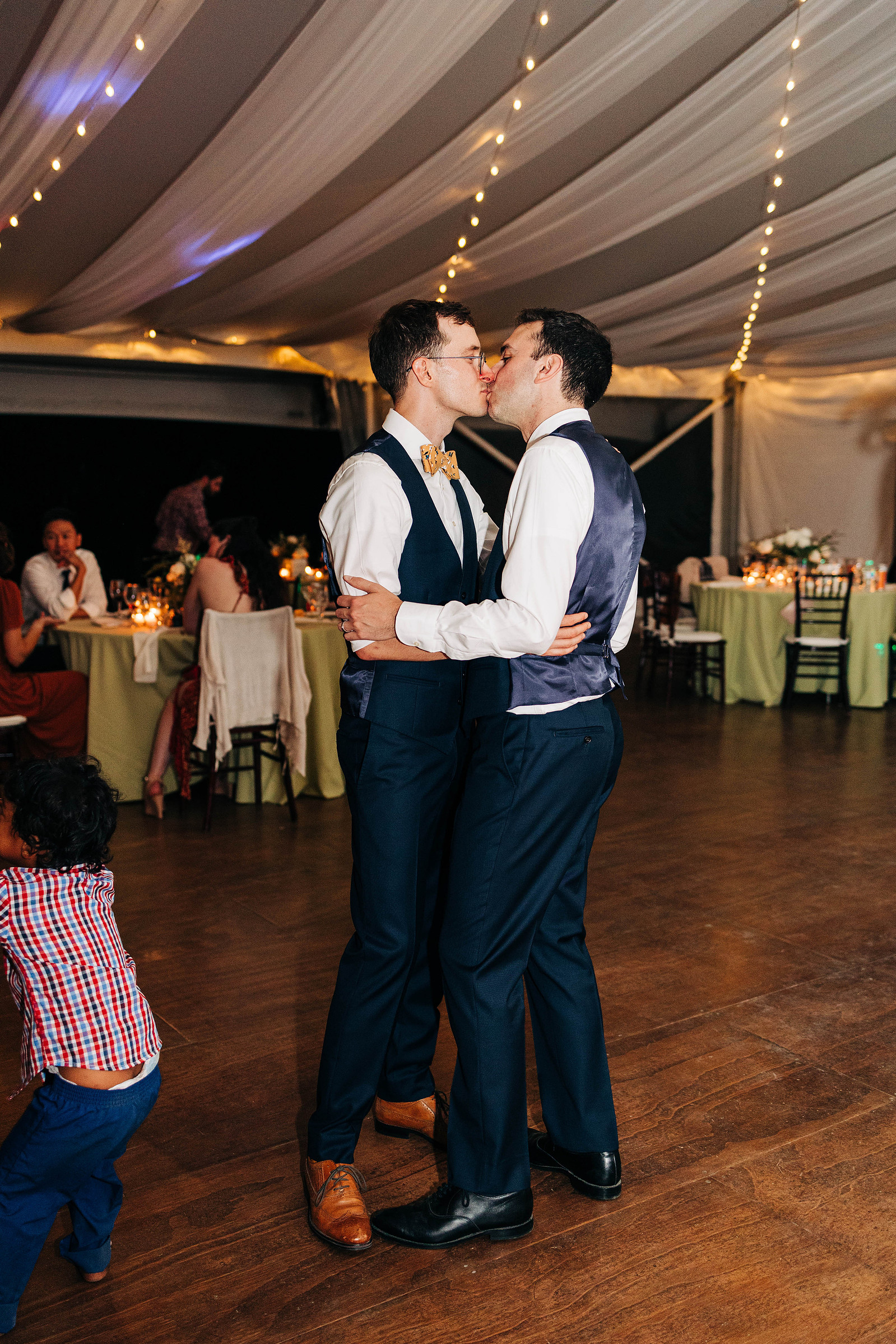 bartram's garden philadelphia lgbtq wedding reception photography
