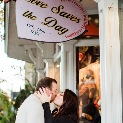 New Hope Pennsylvania Engagement Photoshoot