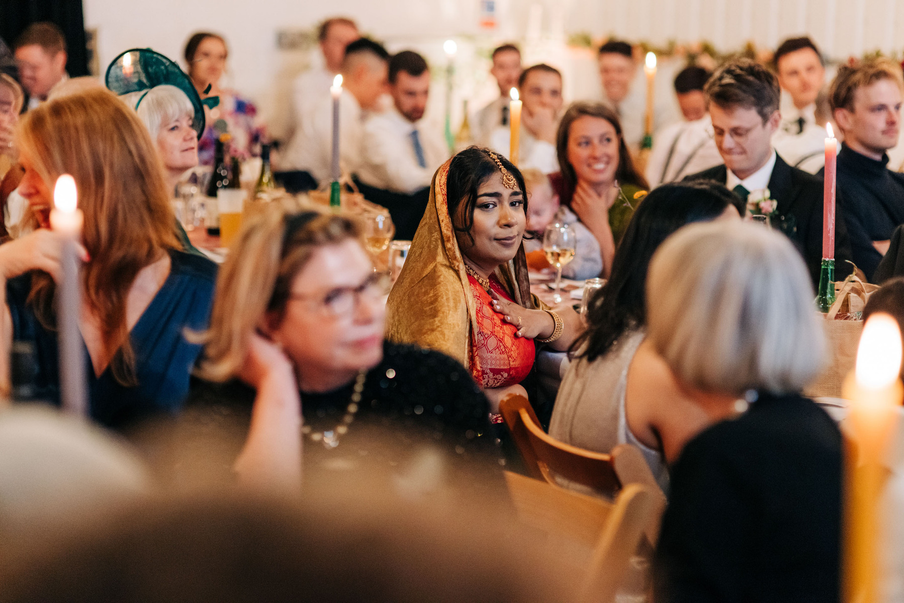 amp studios london wedding reception party dinner candid documentary wedding photography