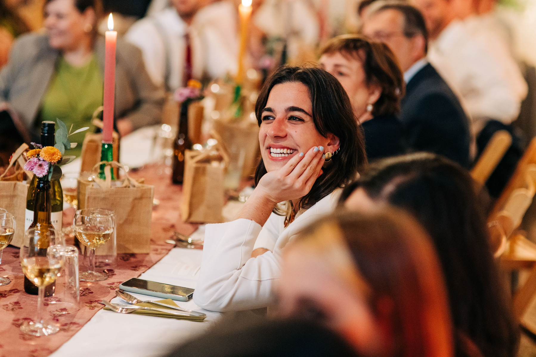 amp studios london wedding reception party dinner candid documentary wedding photography
