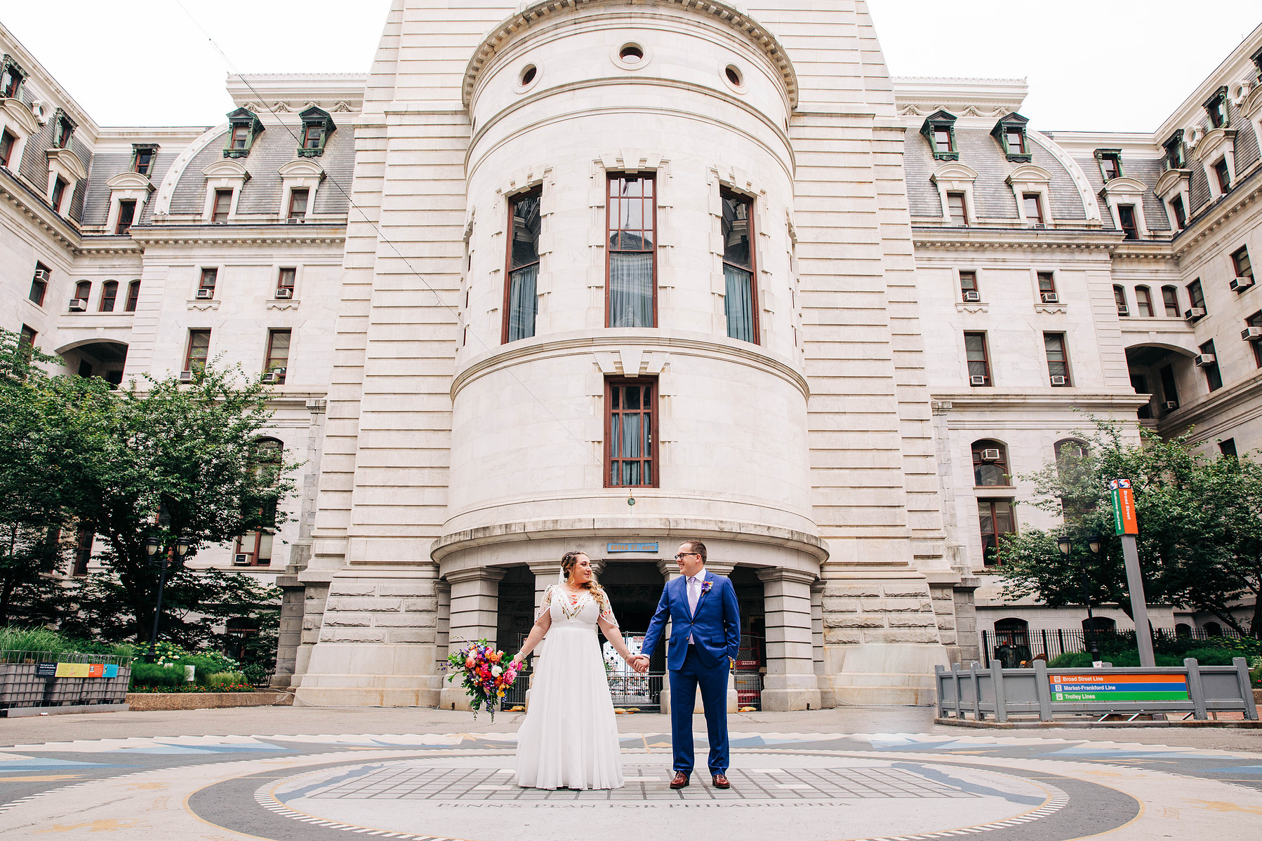 city hall philadelphia wedding photos