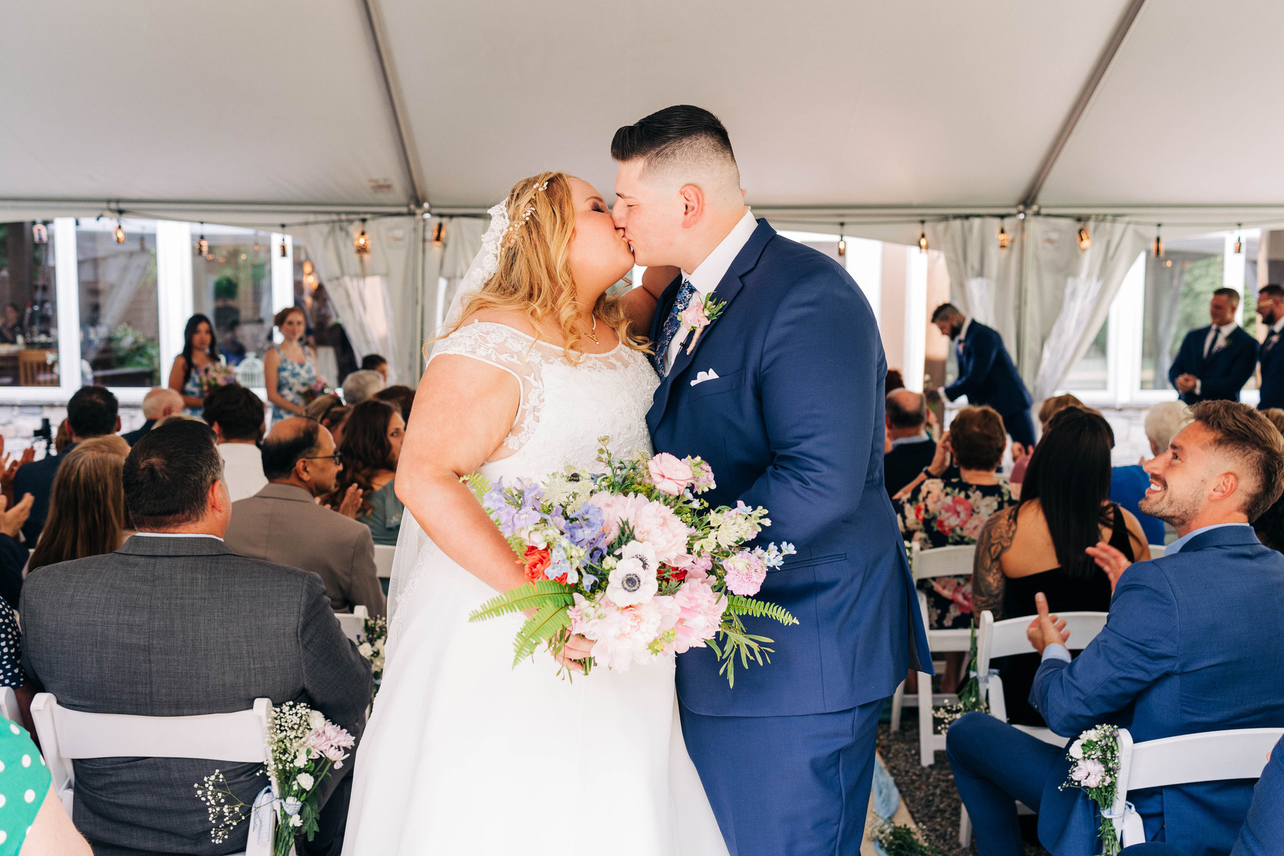 wedding at the farmhouse at people's light theater in malvern pennsylvania