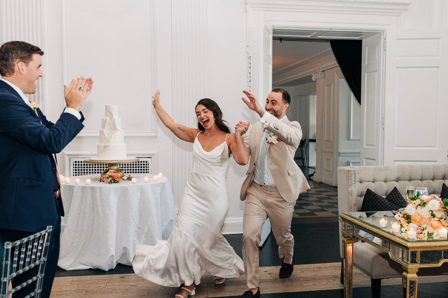 wedding reception at the downtown club by cescaphe in philadelphia