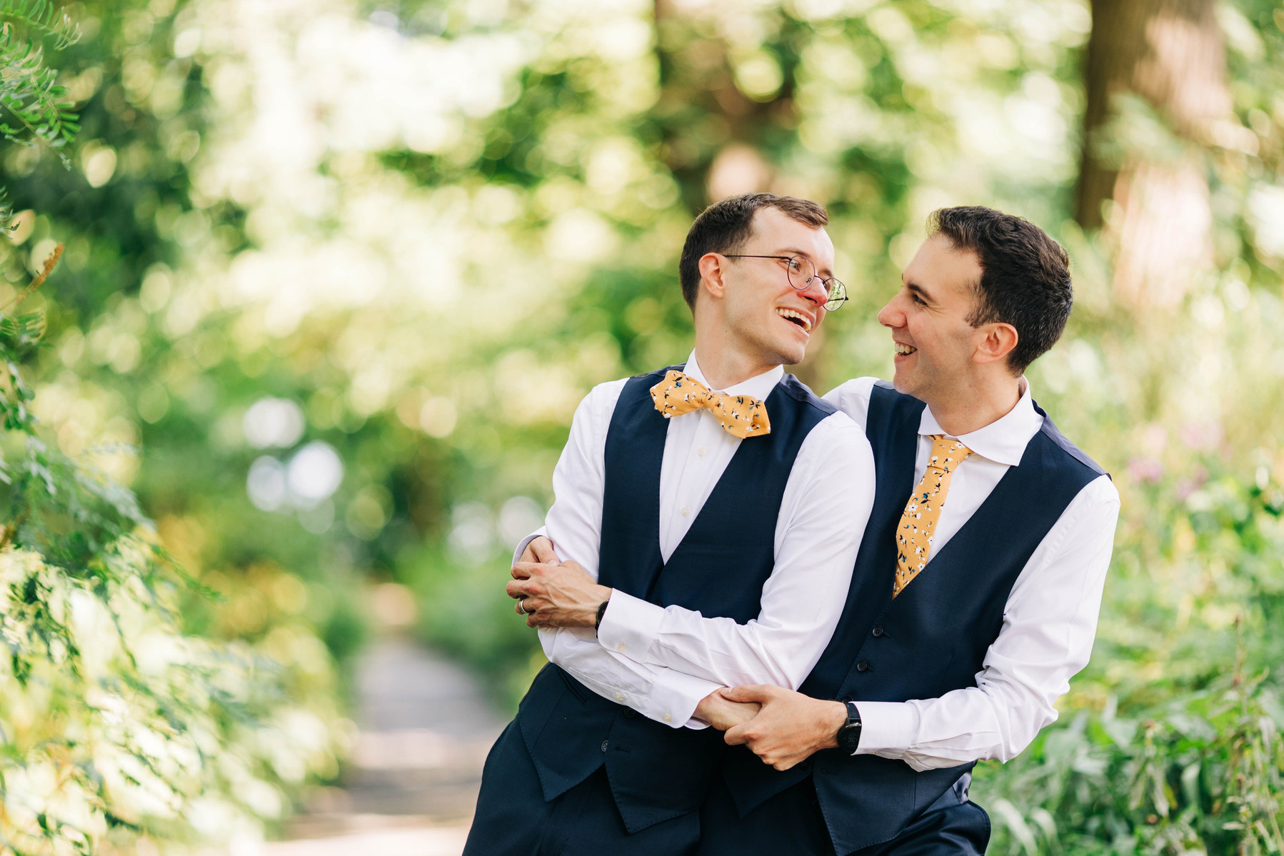bartram's garden philadelphia lgbtq wedding photography