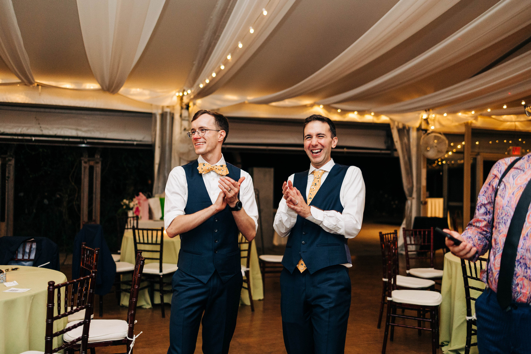 bartram's garden philadelphia lgbtq wedding reception photography