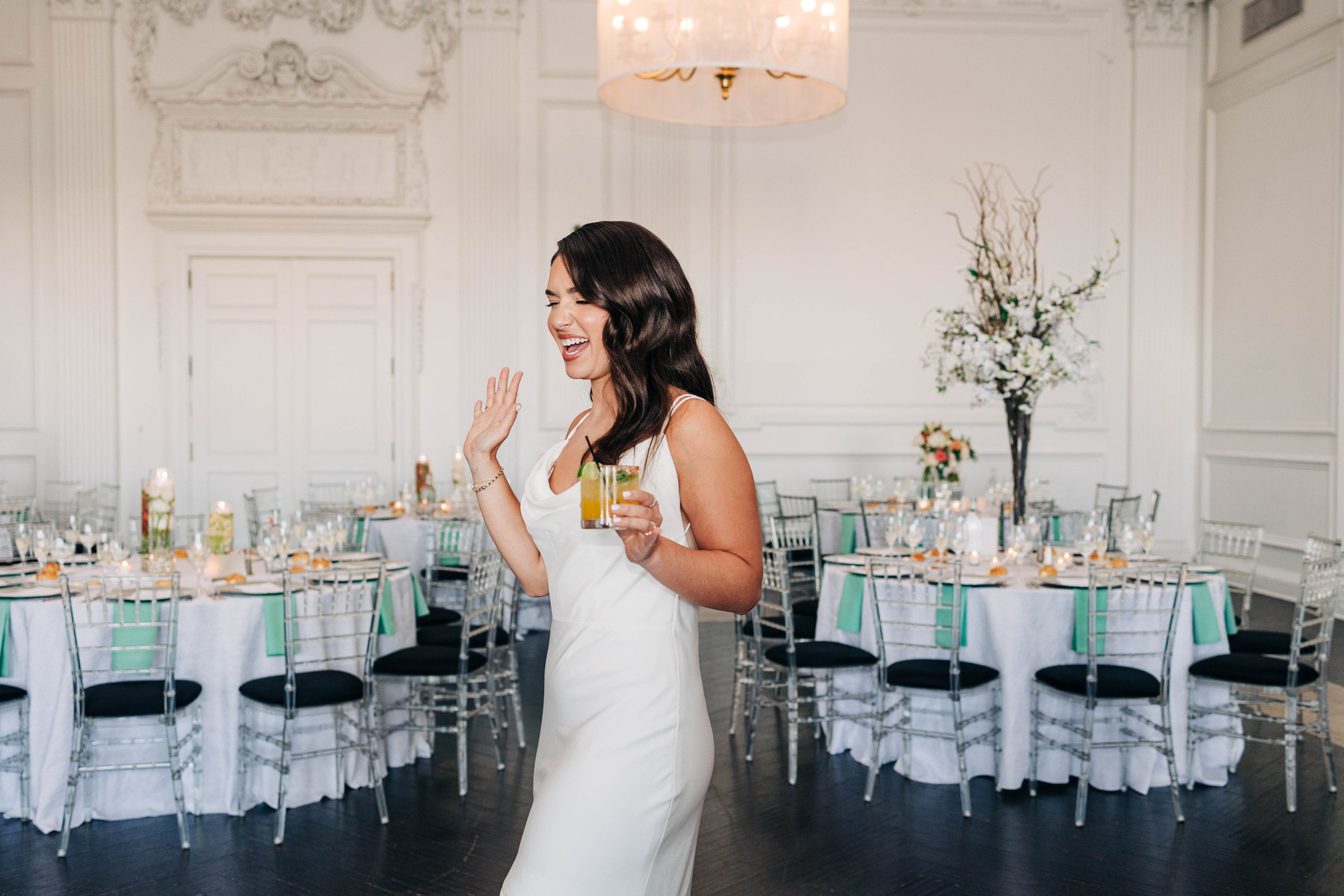 wedding reception at the downtown club by cescaphe in philadelphia
