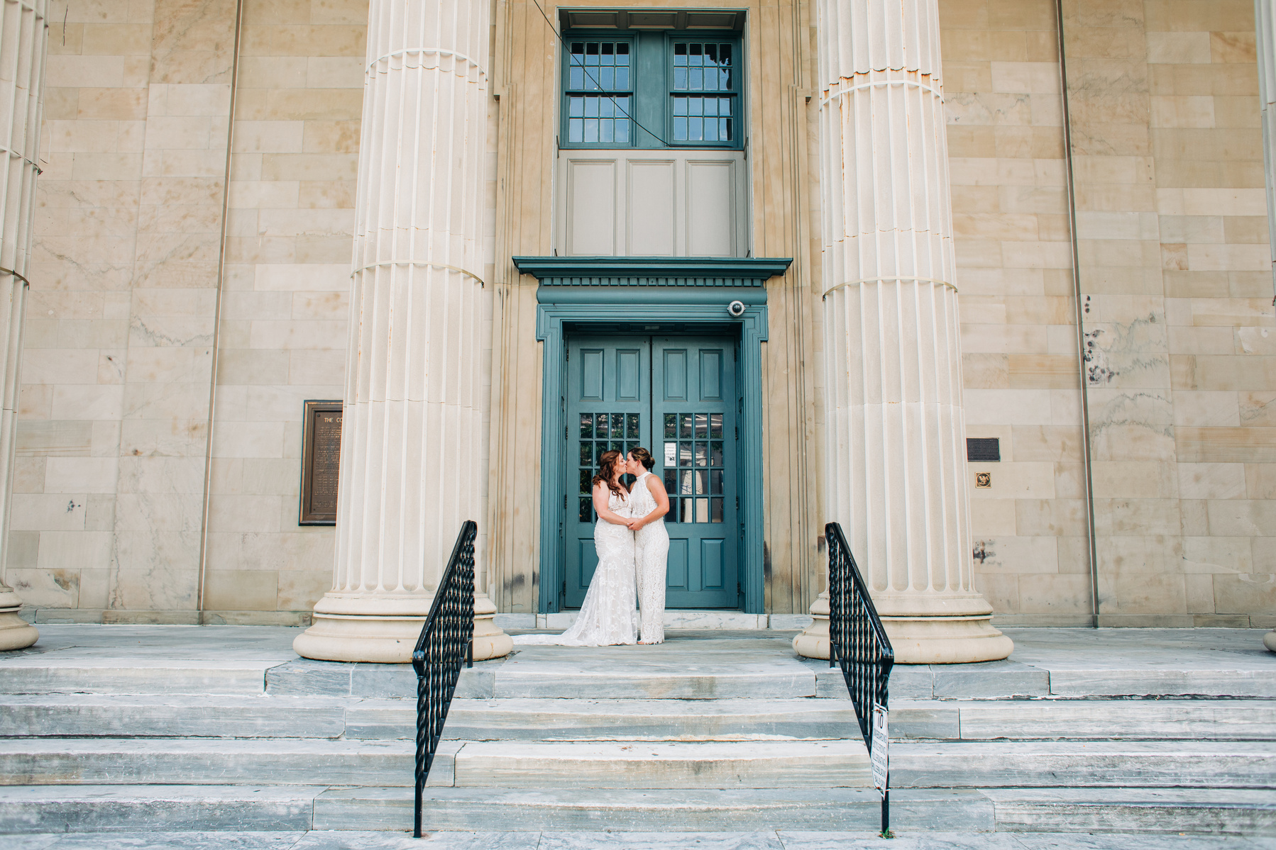 lesbian city hall elopement near philadelphia