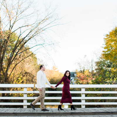 New Hope Pennsylvania Engagement Photoshoot