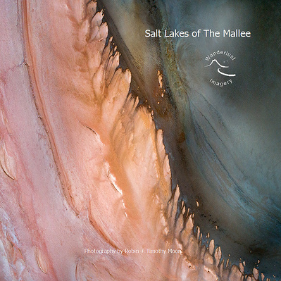 Salt Lakes of The Mallee By Moon