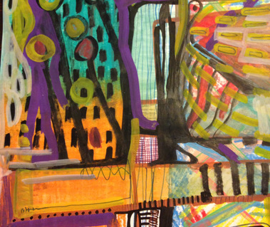 'La Ciudad' Collaboration with La Casa De Carlota, Mixed Media
