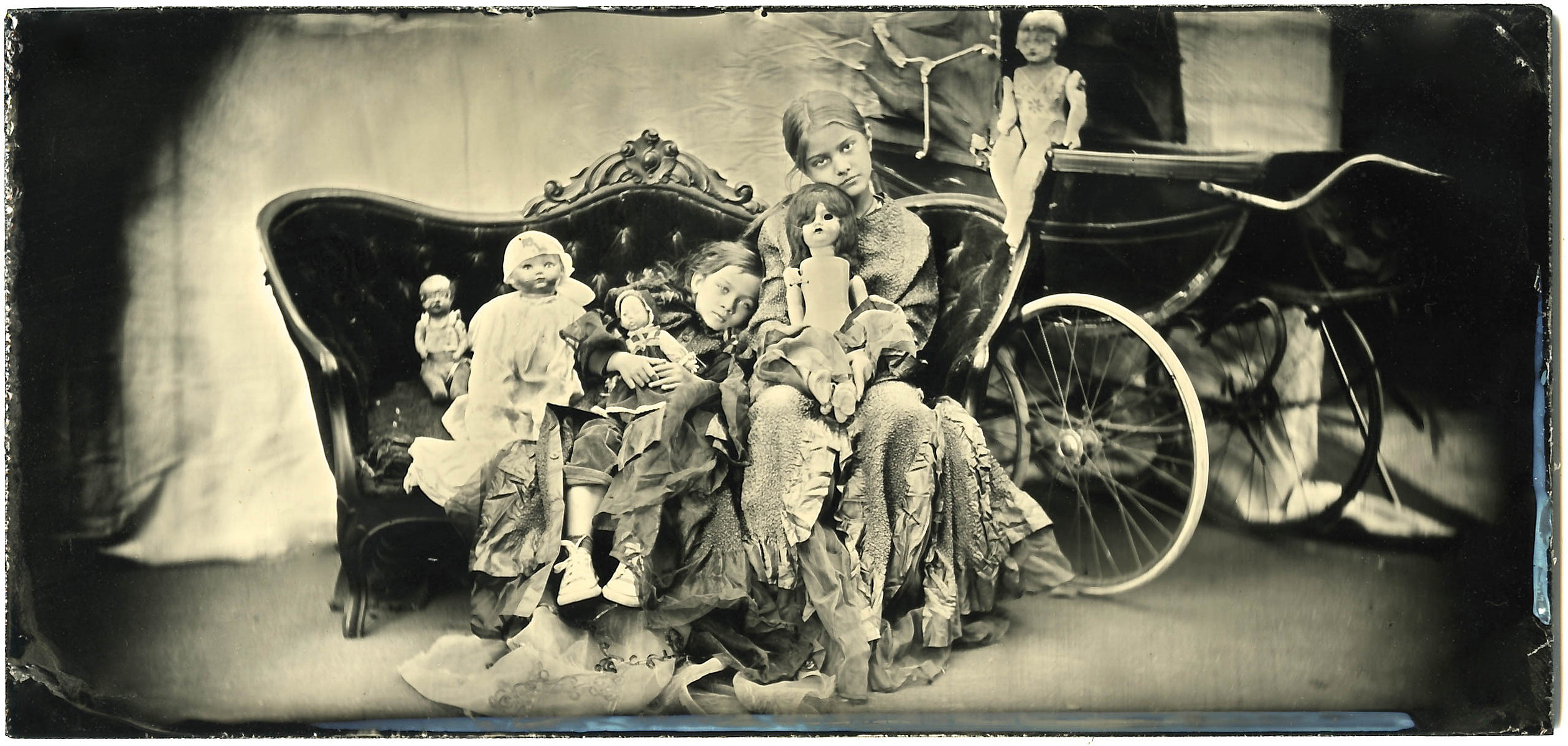 wet plate portrait child storybook fantasy