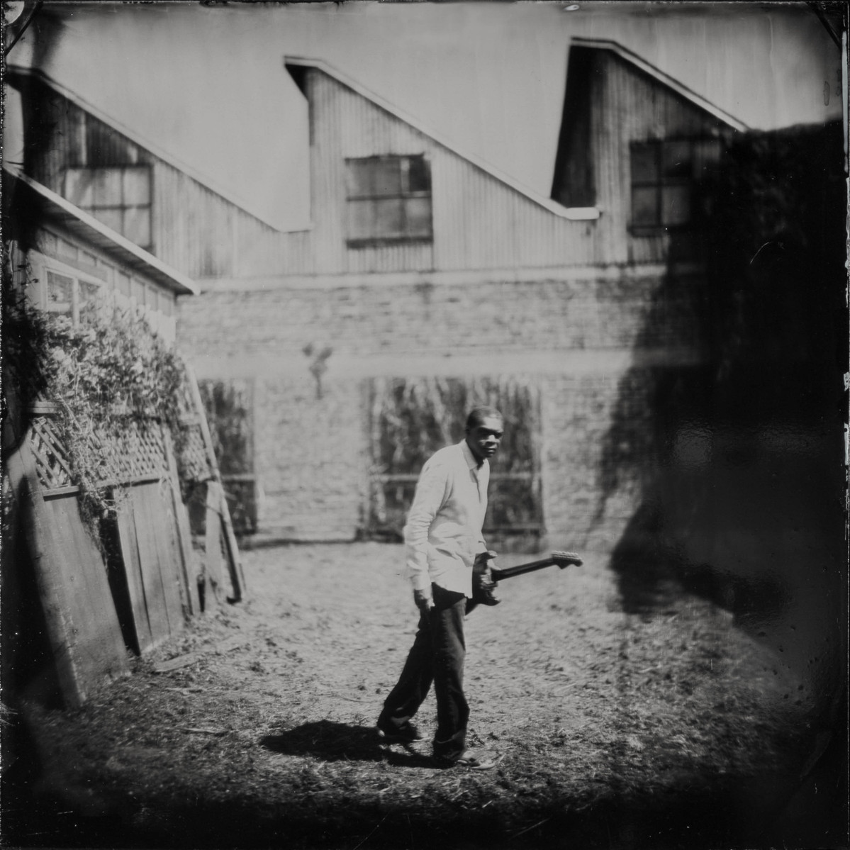 wet plate portrait musician