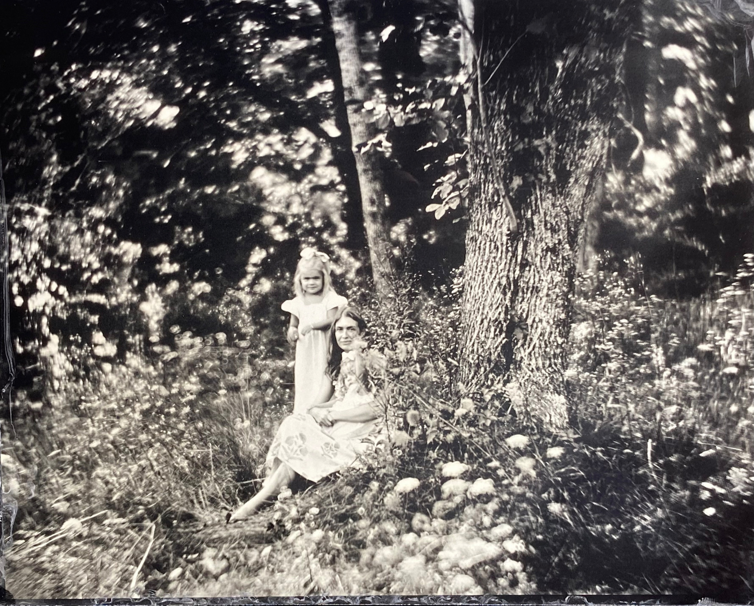 wet plate portrait family

