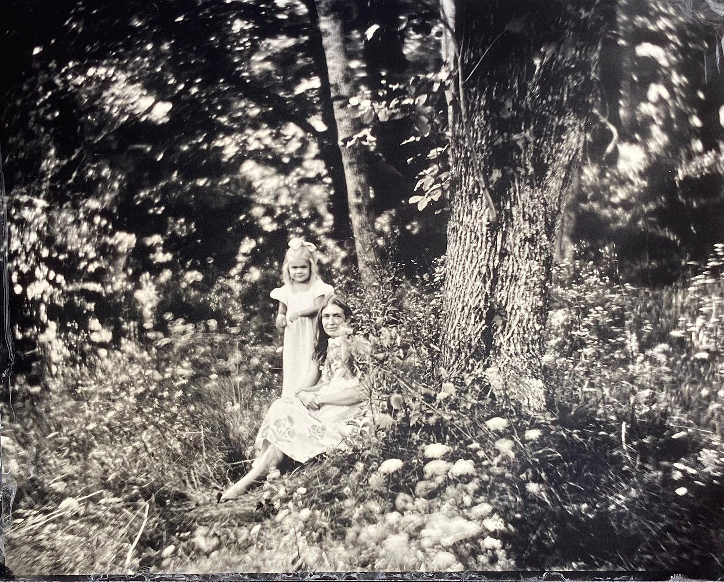 wet plate portrait family
