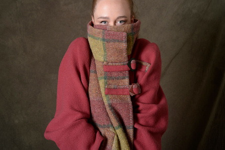 Blanket Coat by #lozLimited Australia - call 0431 741 739
model: Sam Frew - photography Terence Bogue  0412 977 511     &gt;