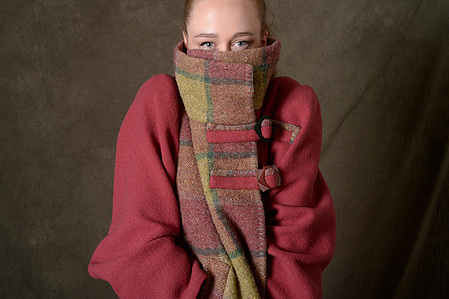 Blanket Coat by #lozLimited Australia - call 0431 741 739
model: Sam Frew - photography Terence Bogue  0412 977 511     &gt;